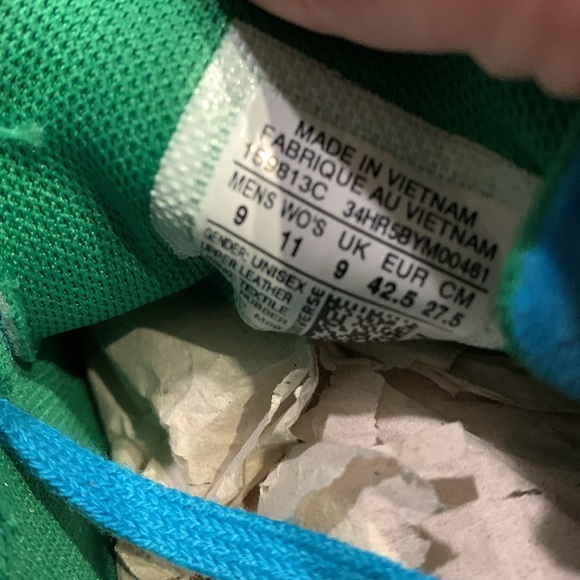 Converse men’s sz 9 women’s sz 11 nib one star OX Hawaiian ocean/jolly g… - Picture 6 of 14